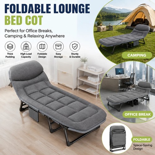 Foldable sun lounger recliner - sun,