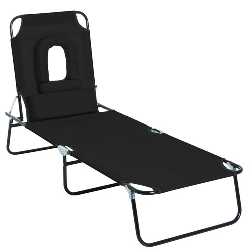 Foldable sun lounger recliner - foldable,