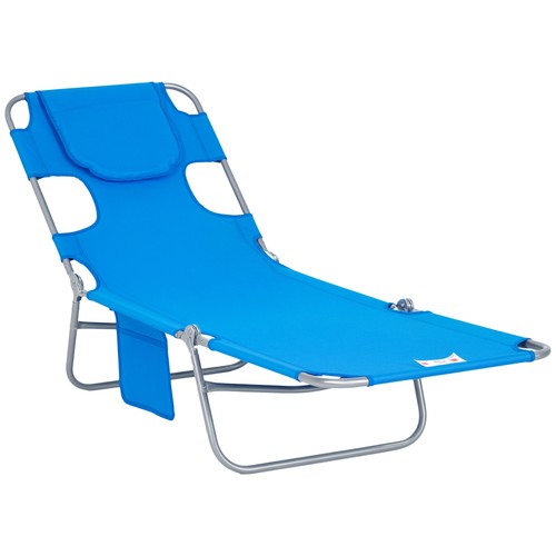 Outsunny sun lounger with - outsunny,