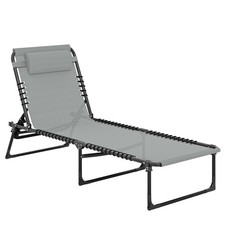 Outsunny Folding Sun Lounger