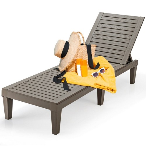 Costway brown adjustable - costway,