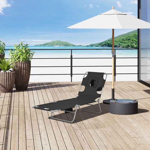 Black 183x55cm foldable sun - 183x55cm,