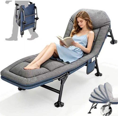 Folding sun lounger - sun,