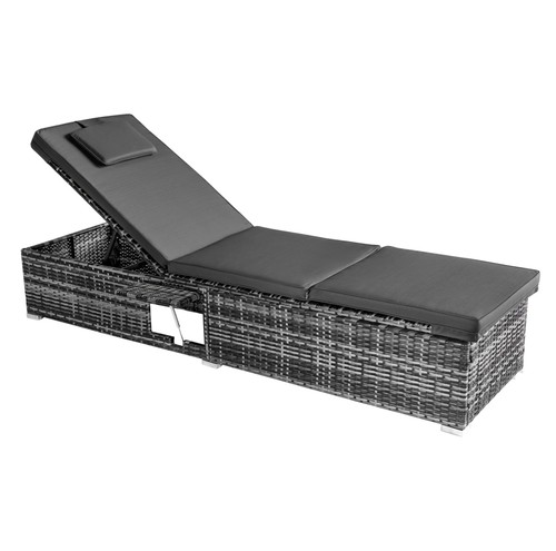 Rattan sun lounger outdoor - rattan,