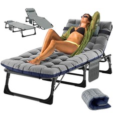 Reclining Sun Lounger Garden