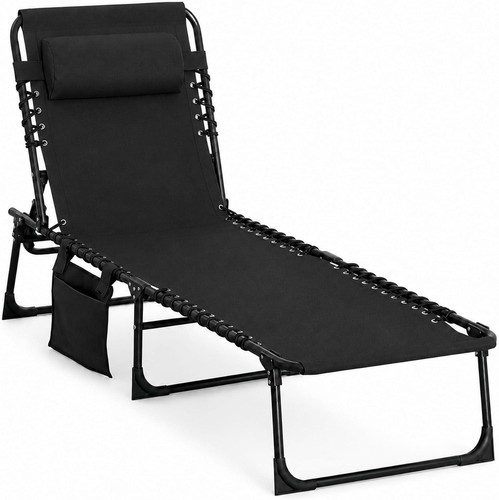 Folding sun lounger bed - folding,