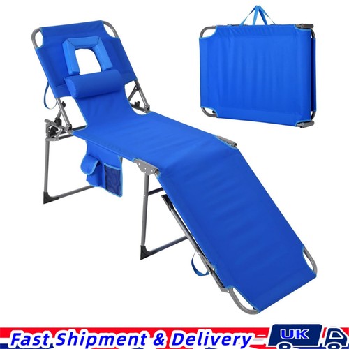 Folding sun lounger - lounger, reclining