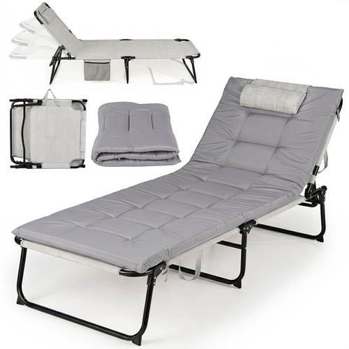 Foldable sun lounger 4 - foldable,