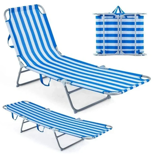 Foldable sun lounger recliner - foldable,