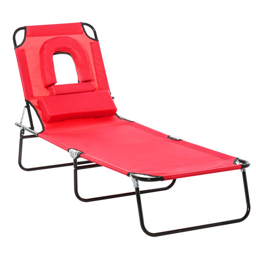 Folding sun lounger - folding,